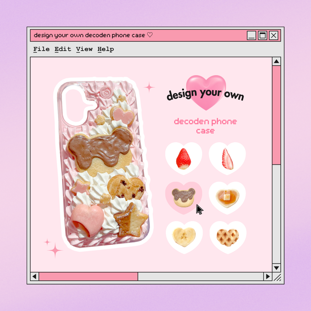 design your own dream decoden phone case